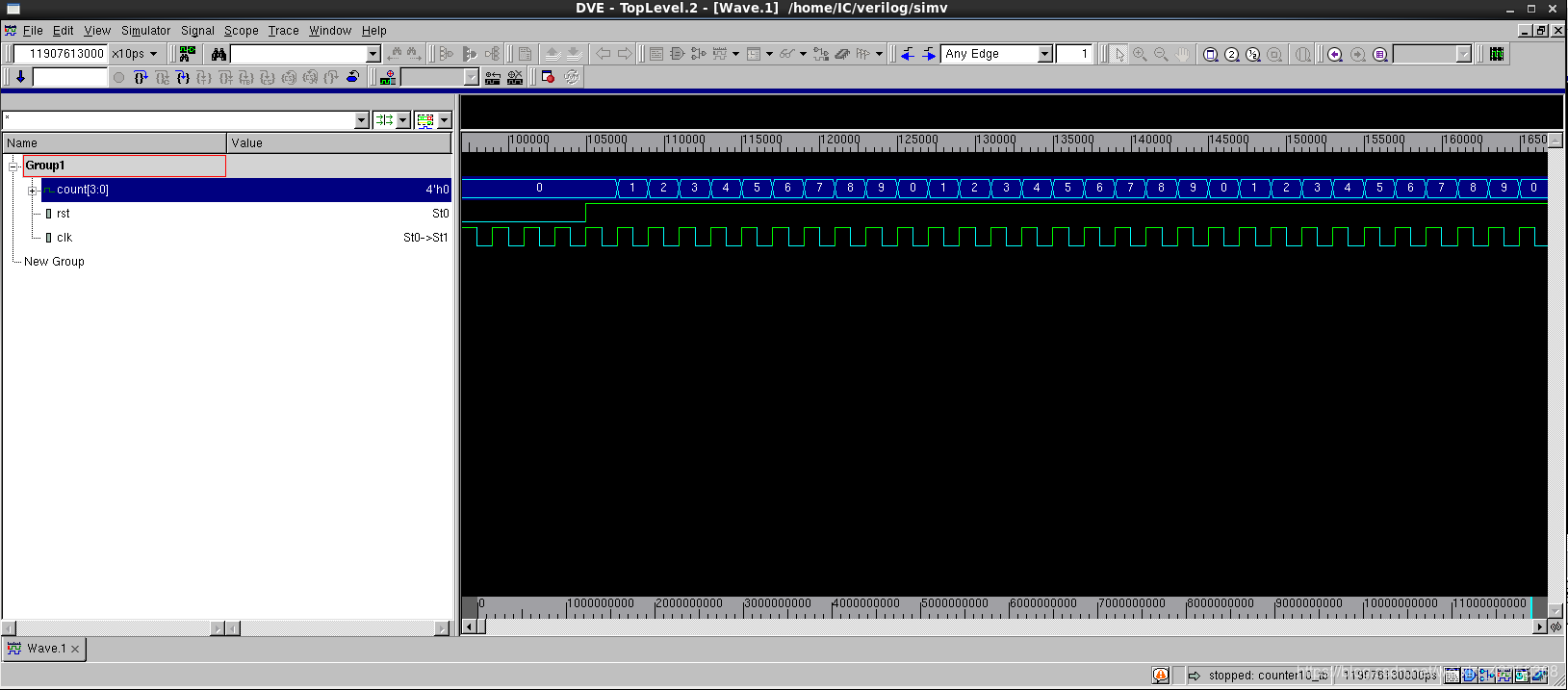 10进制计数器Verilog编程