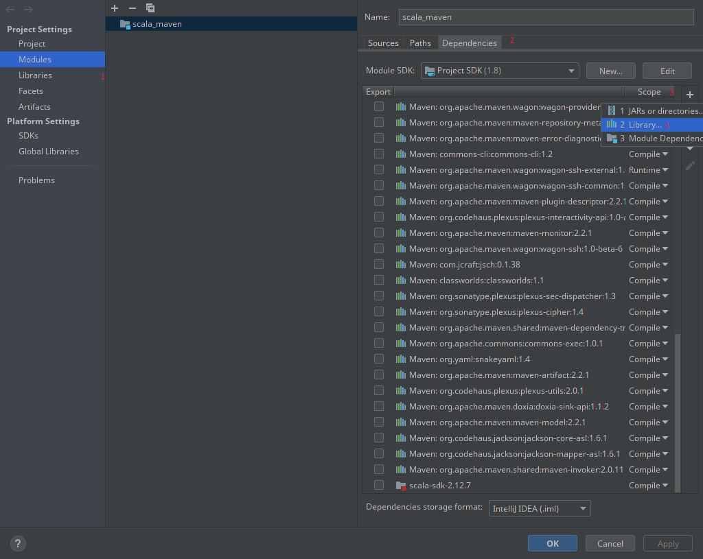 在Idea中用Maven配置Scala