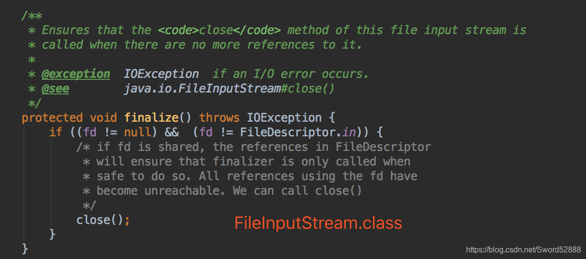 【JAVA Reference】Cleaner 对比 finalize 对比 AutoCloseable(四)_finalizer ...
