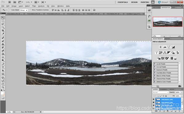 如何利用ps制作一张全景图片?