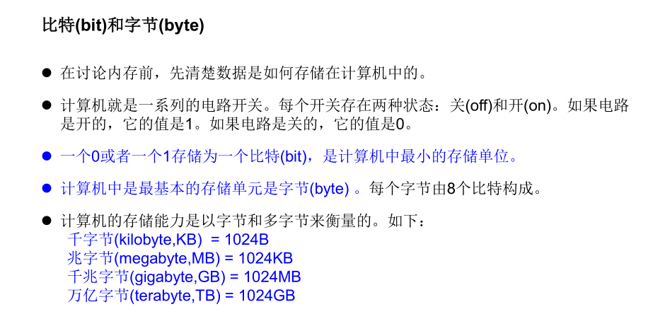 比特 Bit 和字节 Byte 唯手熟尔 Csdn博客