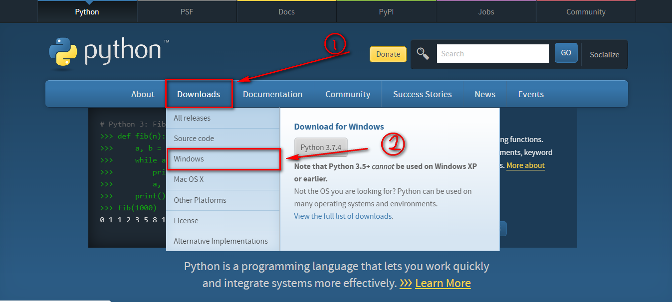 Python下载和安装配置_stable releases-CSDN博客