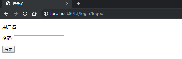 SpringBootSecurity学习（03）网页版登录添加自定义登录页面