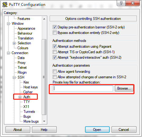 Putty的使用及登录
