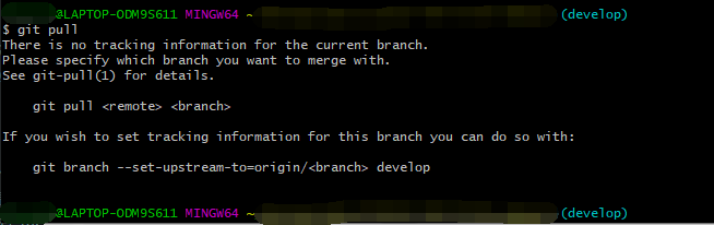 关于 git pull 和 git pull origin develop 的区别-CSDN博客