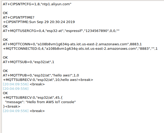 ESP-AT 应用: AT+MQTT 对接亚马逊云_amazonrootca1.pem-CSDN博客