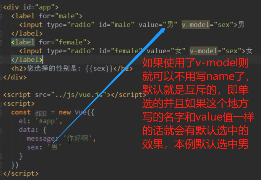 Vue V-model数据的双向绑定 Input,radio，CheckBox，select，trim，number，lazy_vue ...