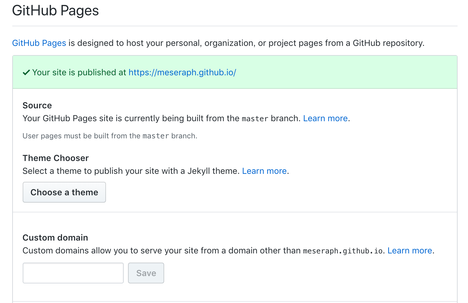 GitHub Pages