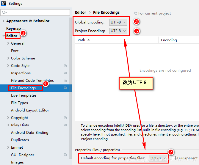 file encoding