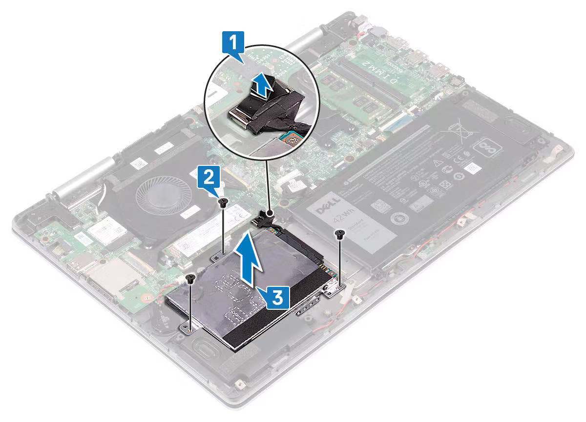 dell灵越7580拆机照片