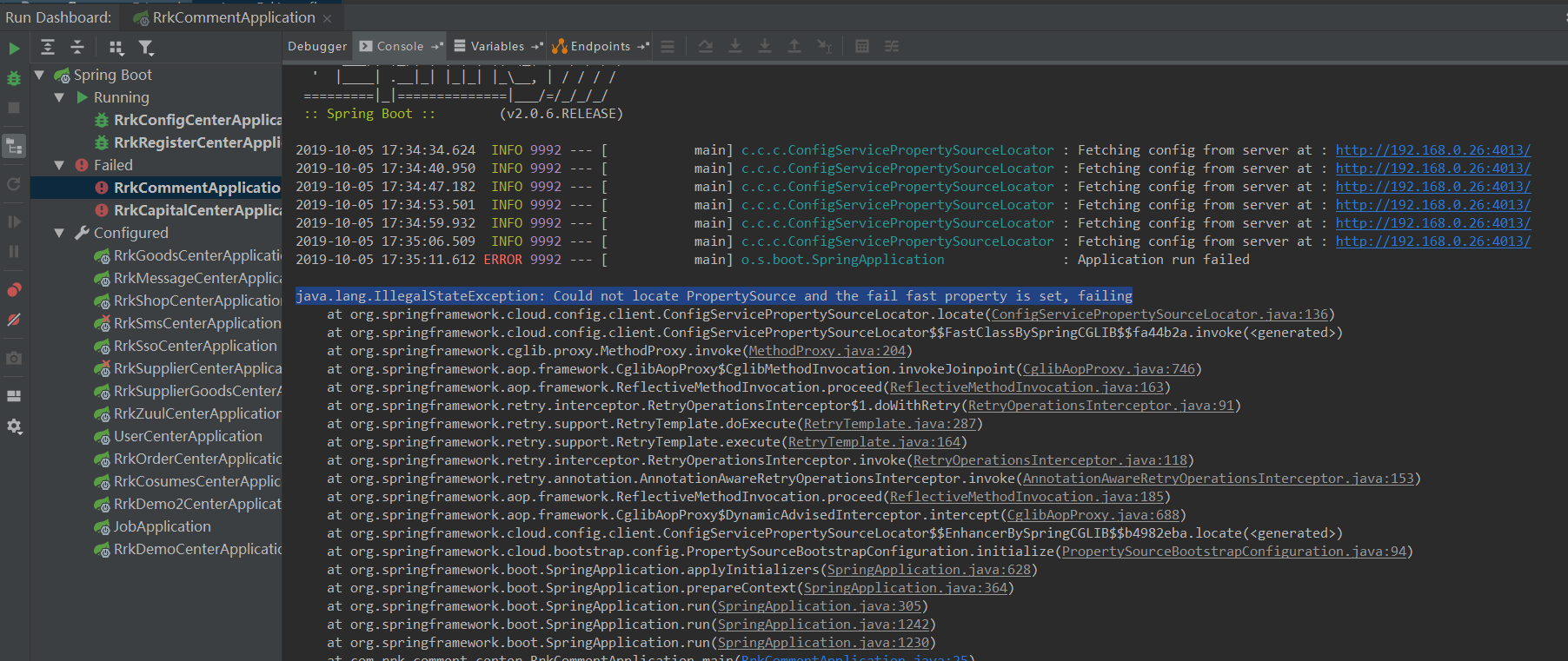 error:Caused by: java.lang.IllegalStateException: ContainerBase ...