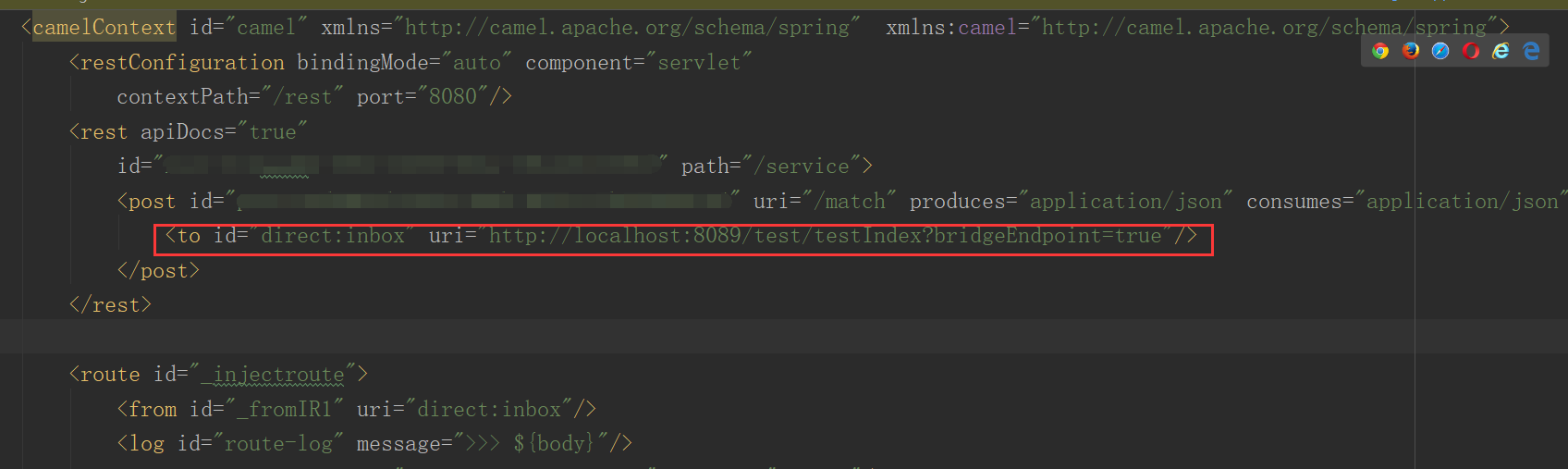 Apache Camel与Spring