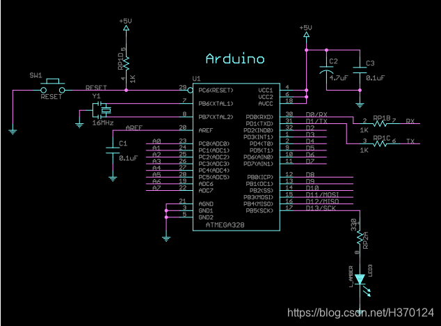 arduino nano电路图_arduino nano原理图-CSDN博客