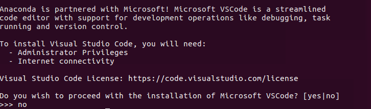 询问是否安装VScode