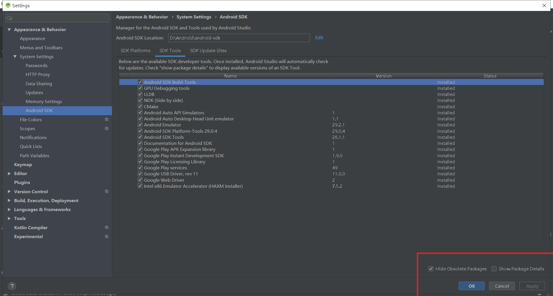 collaboratory google dependencies