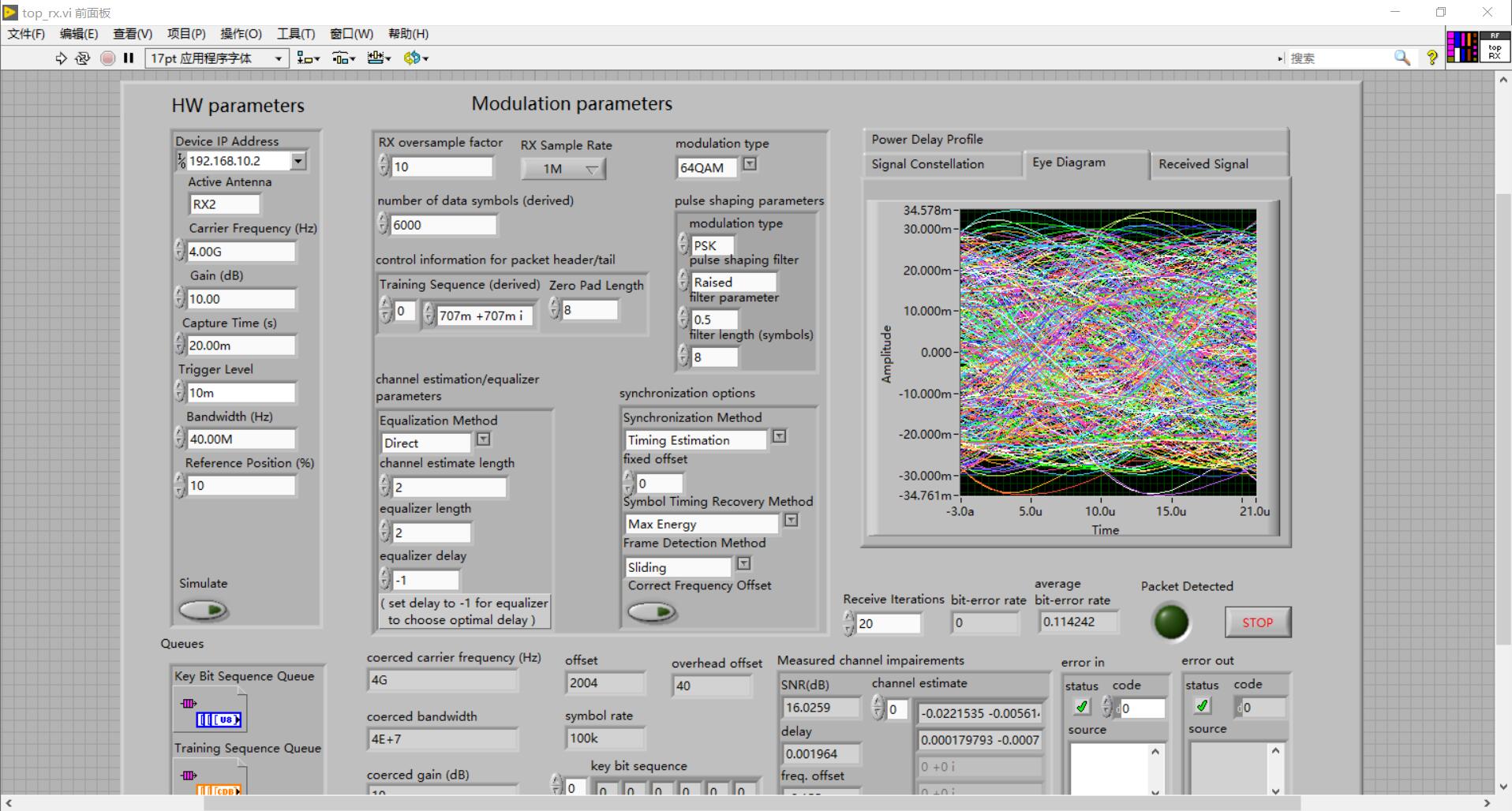 16 and 64 QAM LabVIEW_qam无辅助导频时载波的提取labviewCSDN博客