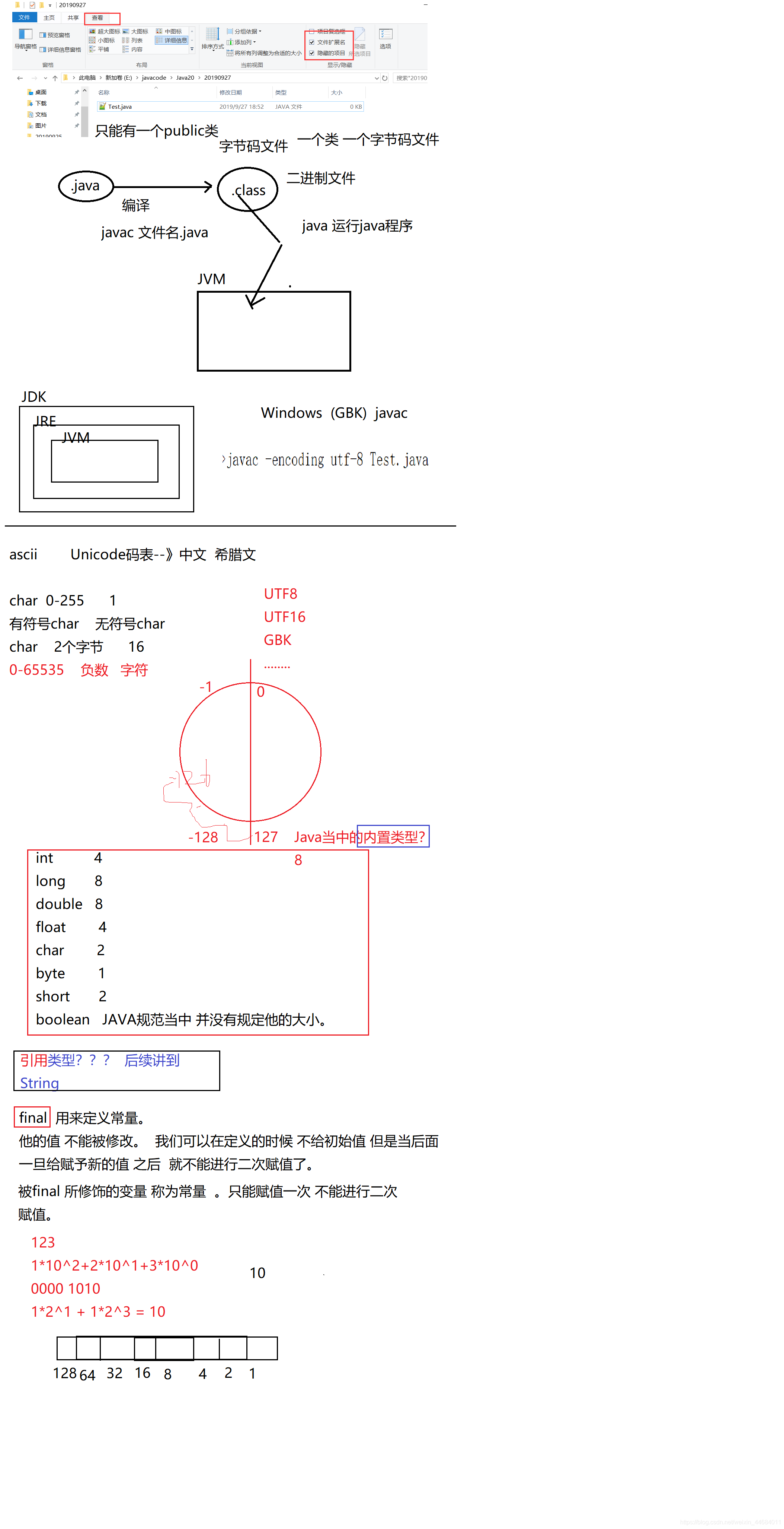 变量类型的知识点