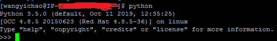 python运行成功！