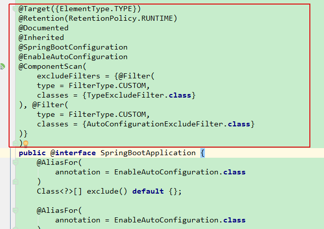 Springboot annotation @SpringBootApplication - Programmer Sought