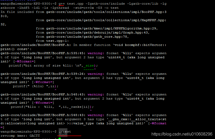 GATB的使用小例子test.cpp_gatb assembly long reads-CSDN博客