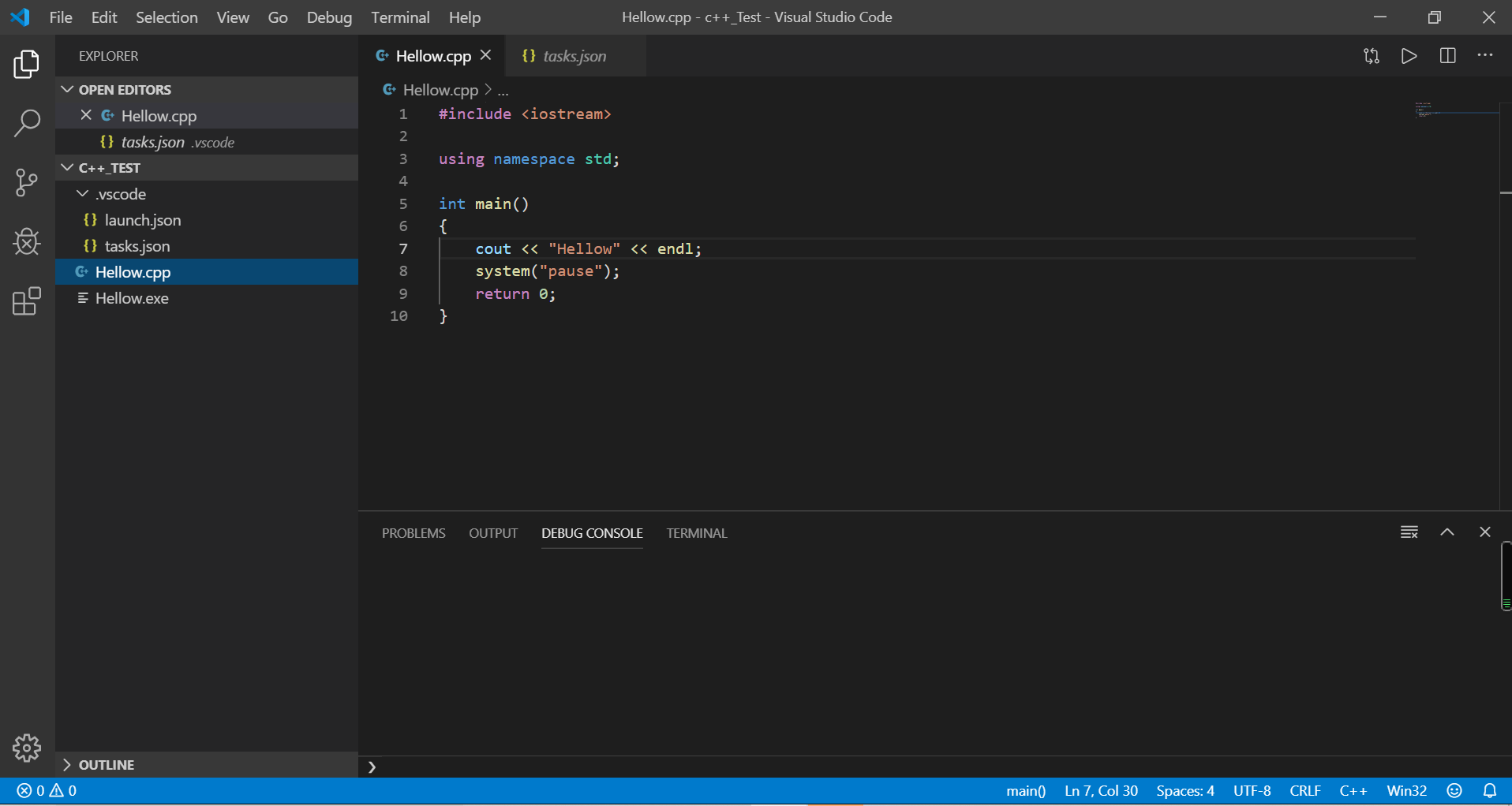 Win10安装VsCode并配置C++环境（史上最清晰明了的教程）_win10 vscode gdb c++-CSDN博客