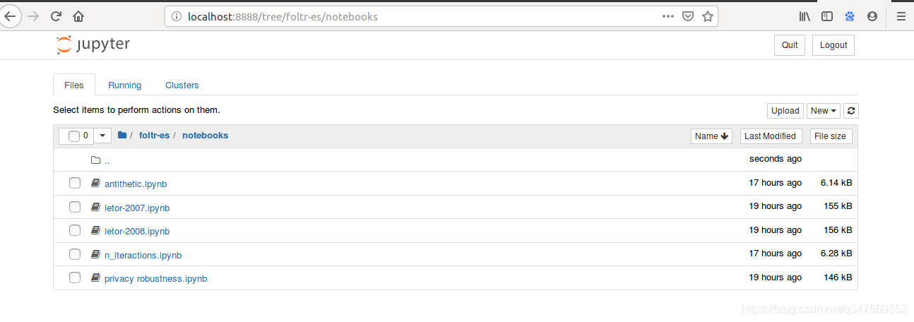 jupyter notebook界面
