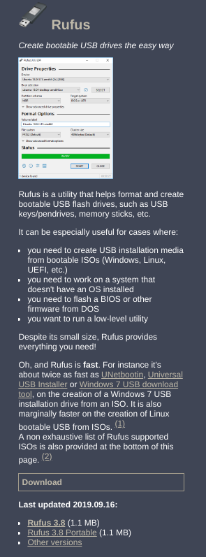 Rufus 3.8官网下载