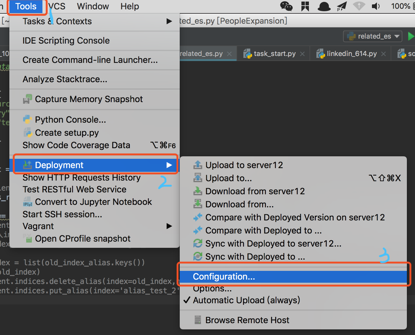 Pycharm configure remote server to run local project - Programmer Sought