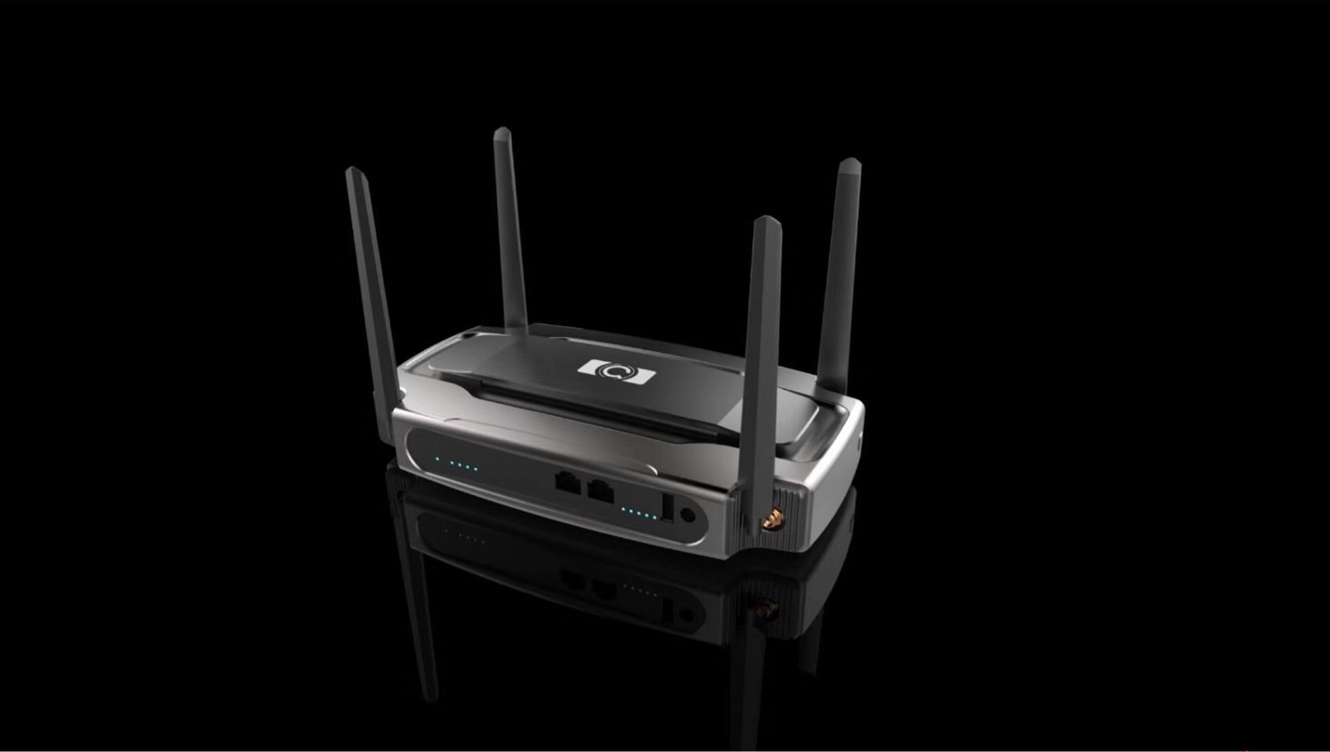 乾元通工业级4g5g多卡聚合路由器应急通讯车载通讯视频传输