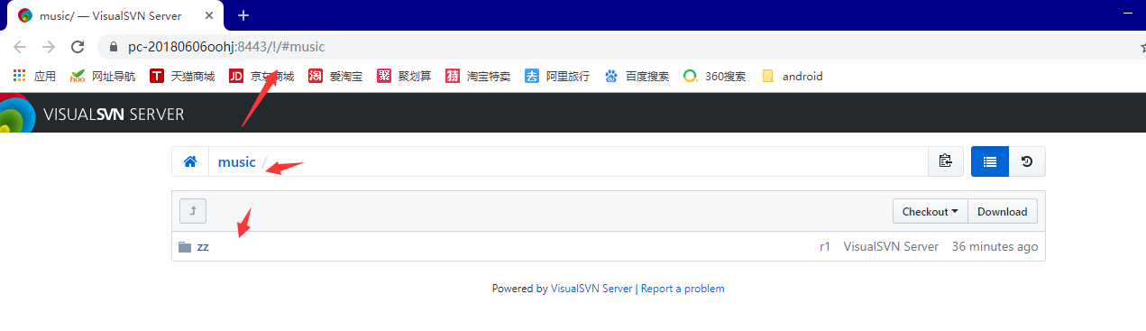 SVN访问You don't have permission to access this resource  403错误