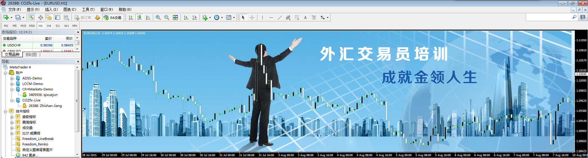 漆天编程】Mql4语言编程教程--如何自定义图表背景图片_漆学军的编程 