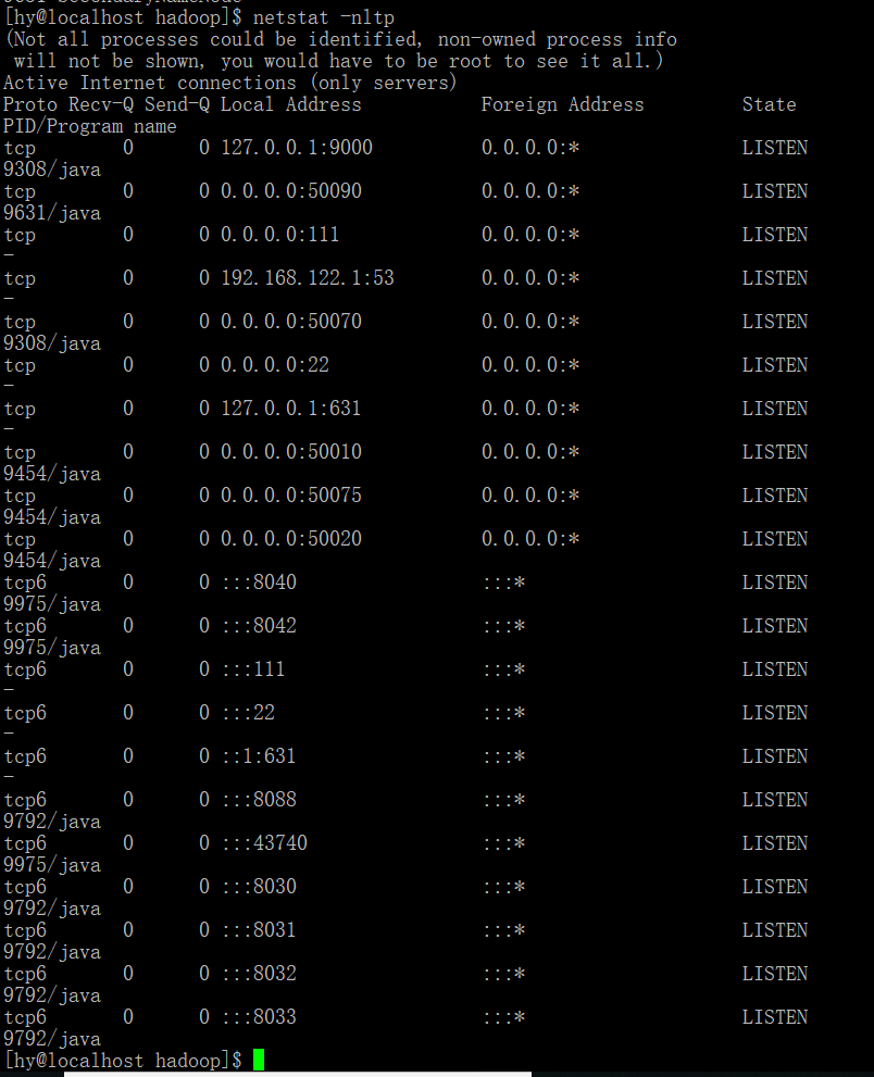 CentOS7中Hadoop的安装和基本的配置(伪分布式的)_centos中hadoop2.7.7伪分布式模式怎么配置,eclipse可以连接 ...