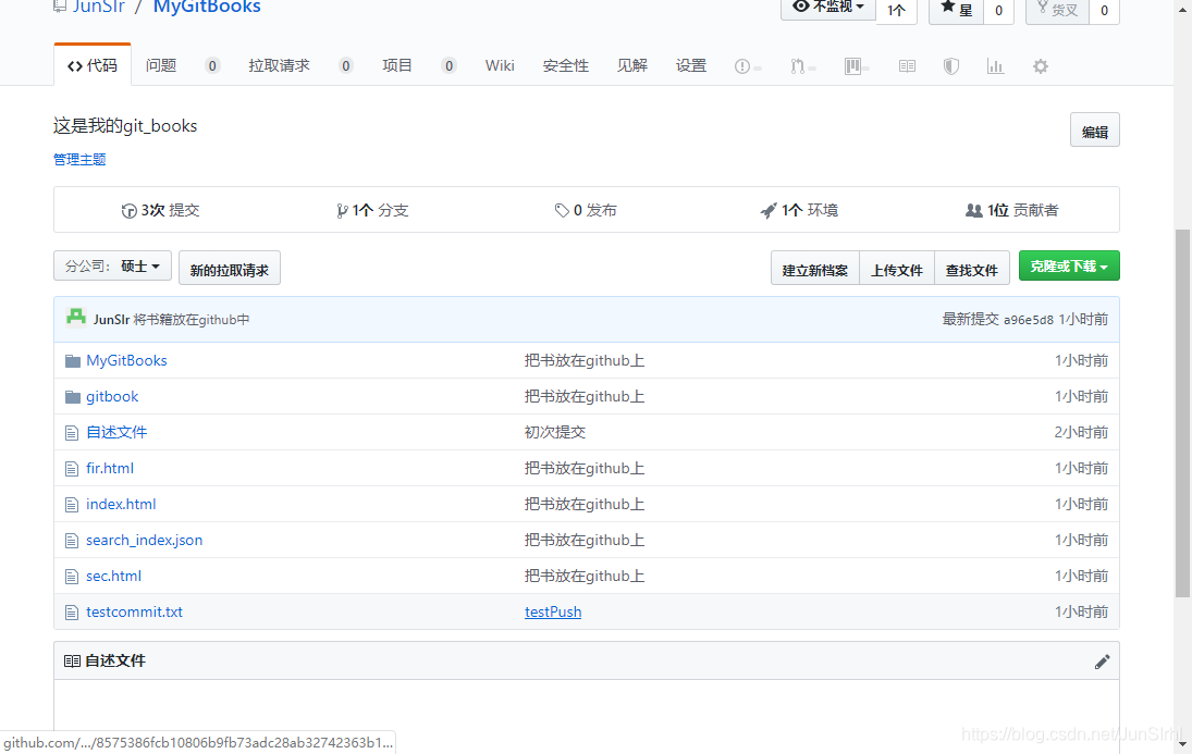 GitBook最完整简易使用教程_gitbooks-CSDN博客