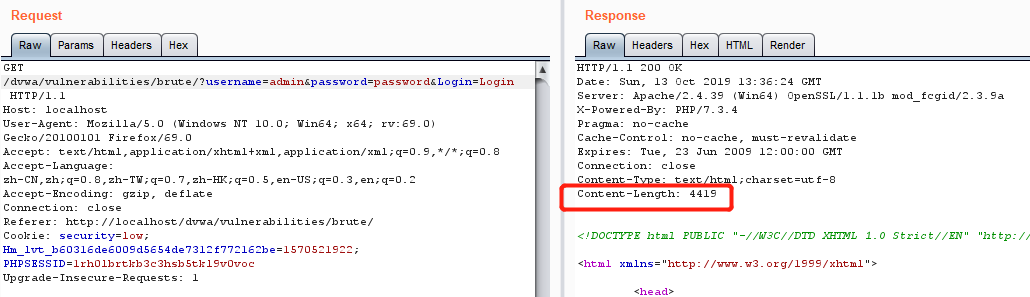 输入正确密码的返回数据