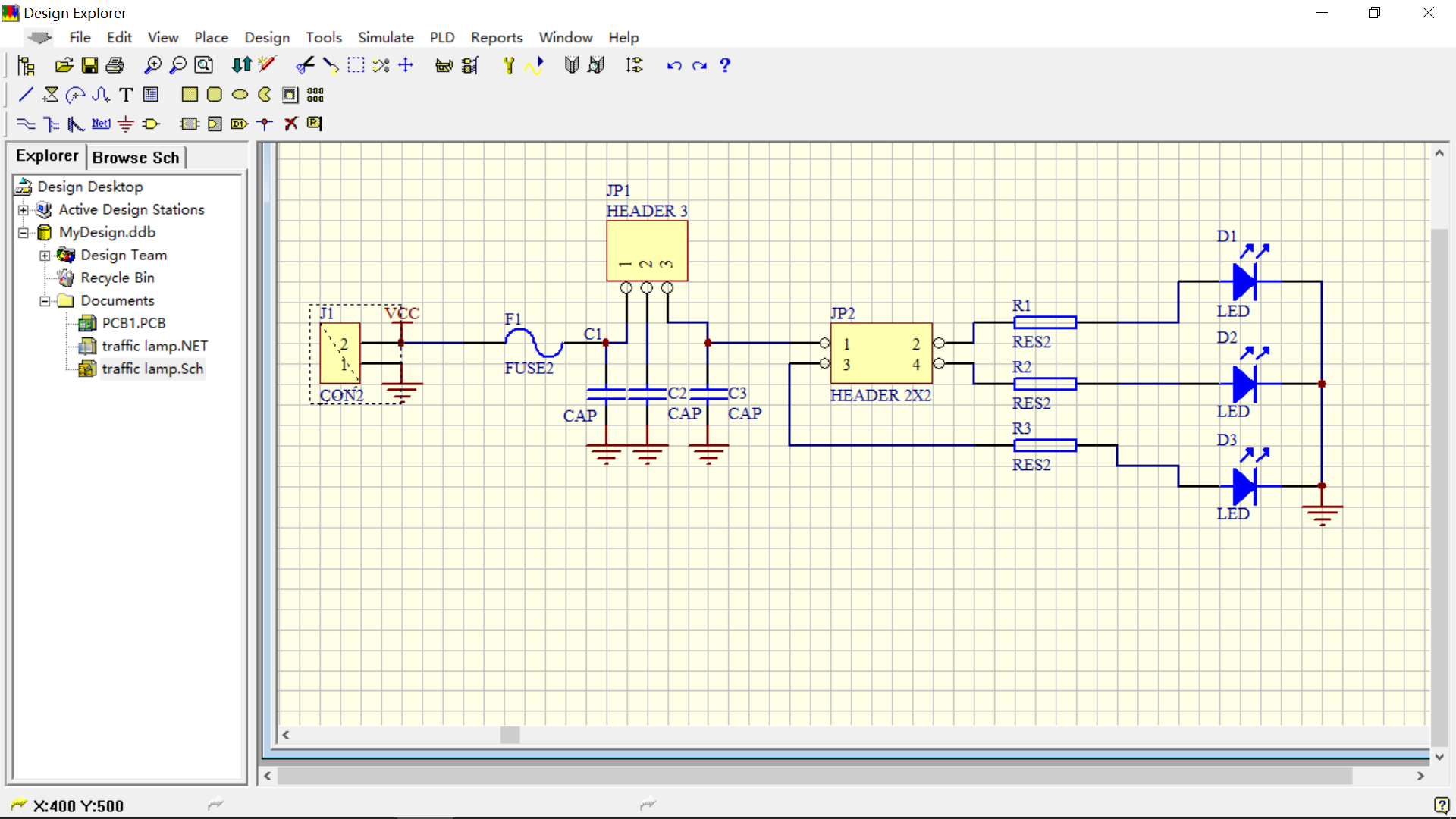 protel 99se footprint library