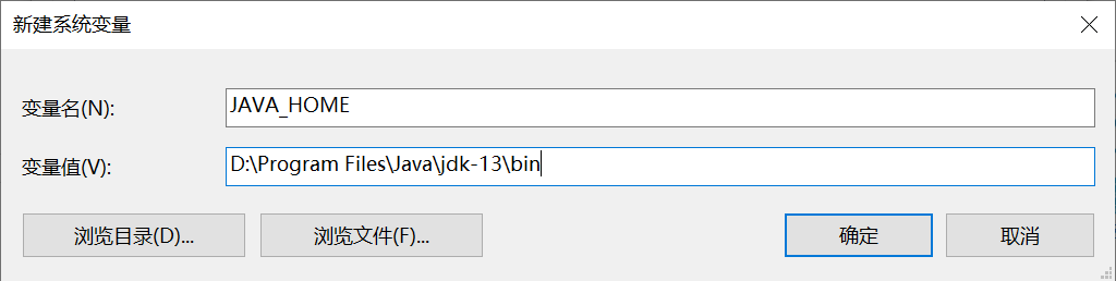 Configuration environment variable - Programmer Sought