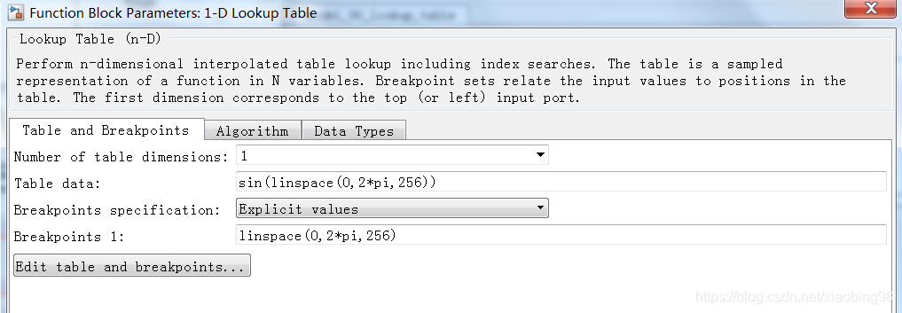 lookup and interpolation using prelookup_simulink interpolation using ...