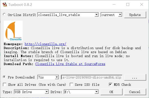 download the last version for mac Clonezilla Live 3.1.1-27