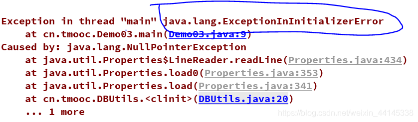 异常处理:ExceptionInInitializerError-CSDN博客