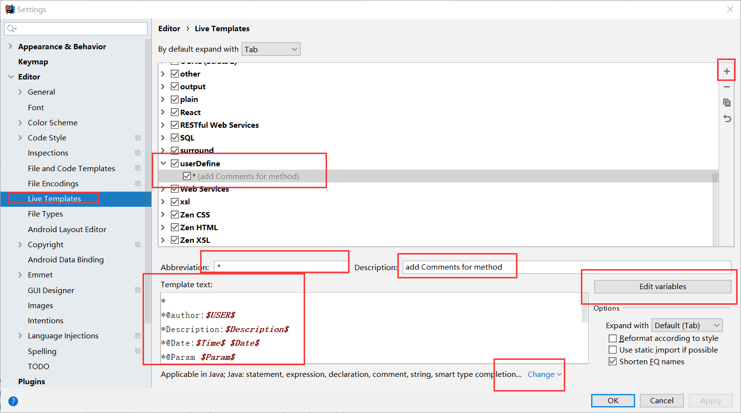 idea header comment template - Programmer Sought