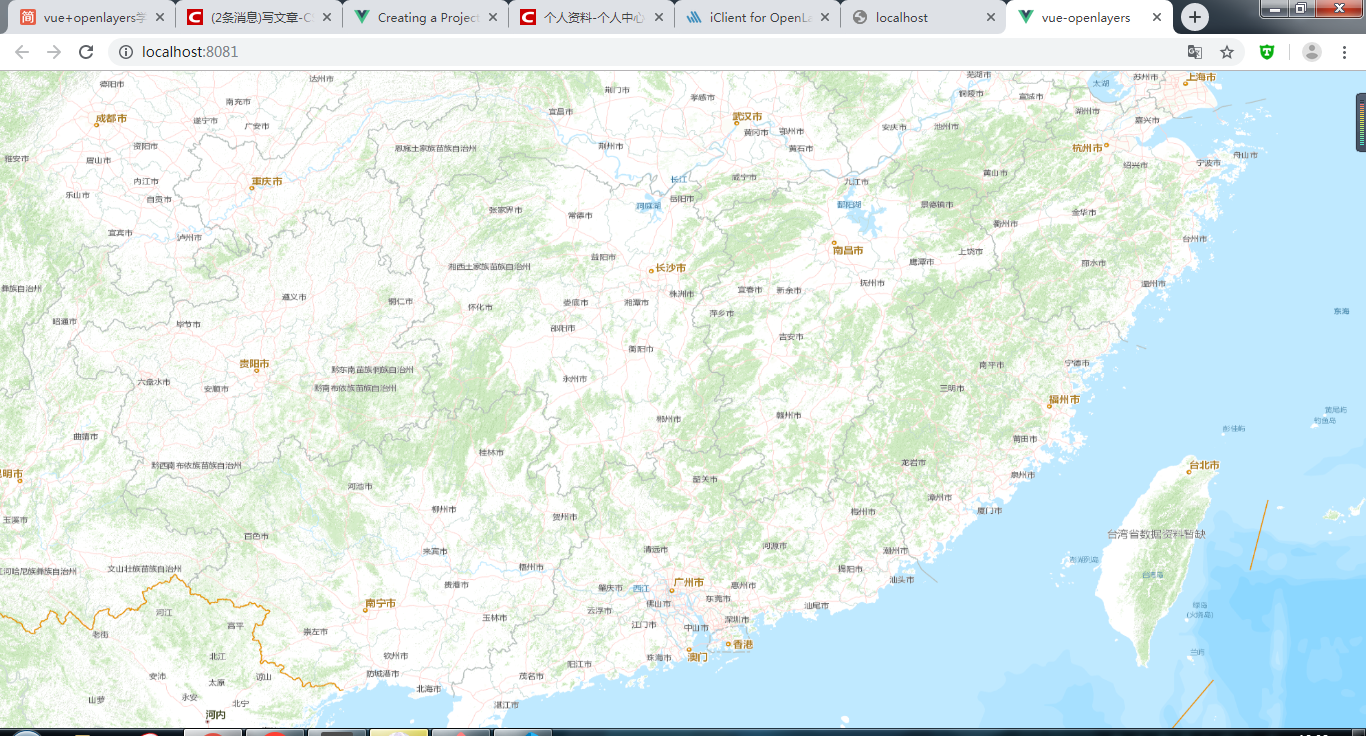 vue openlayers学习