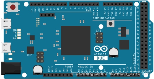 图2.2 Arduino DUE