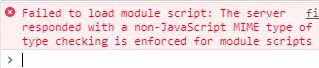 Javascript实现浏览器模块化开发_failed to load module script: the server responded ...