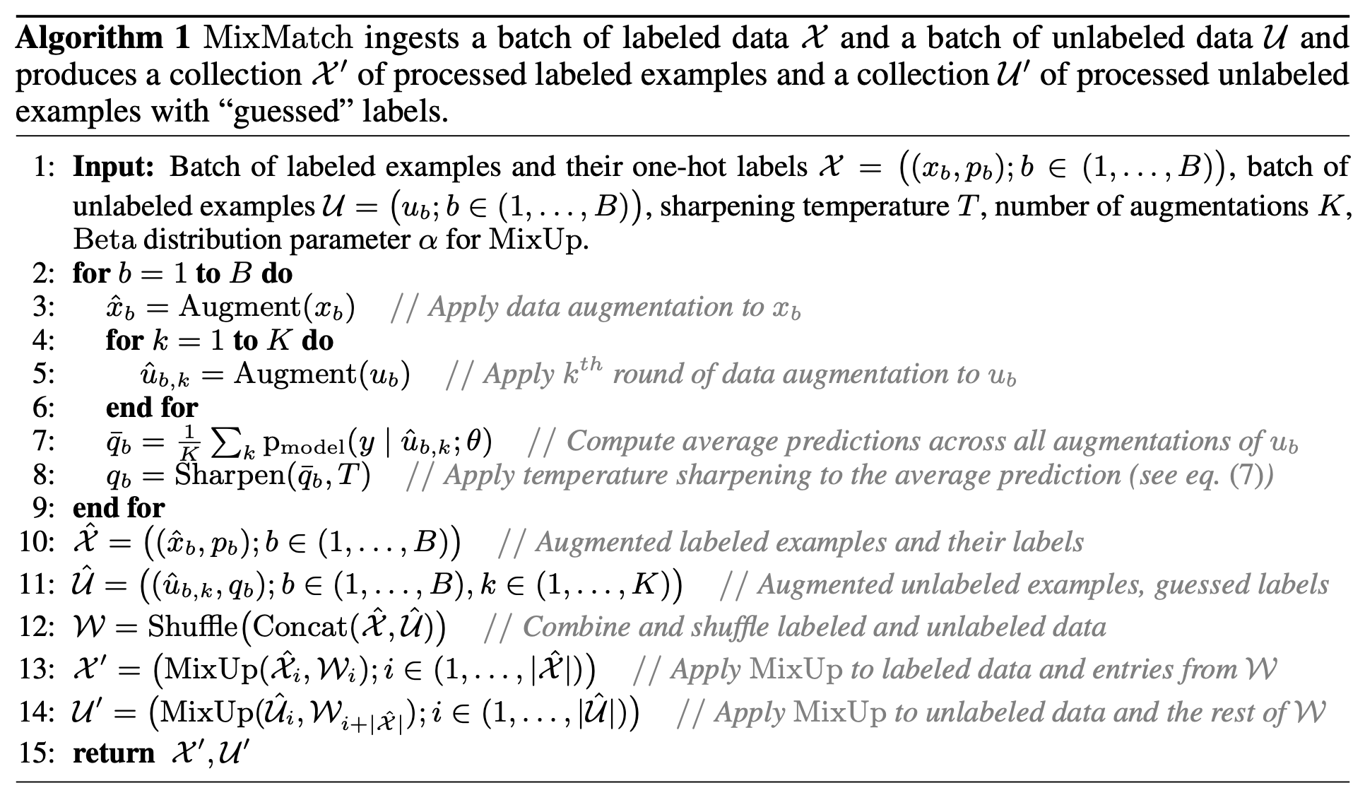 A holistic approach to semi-supervised learning