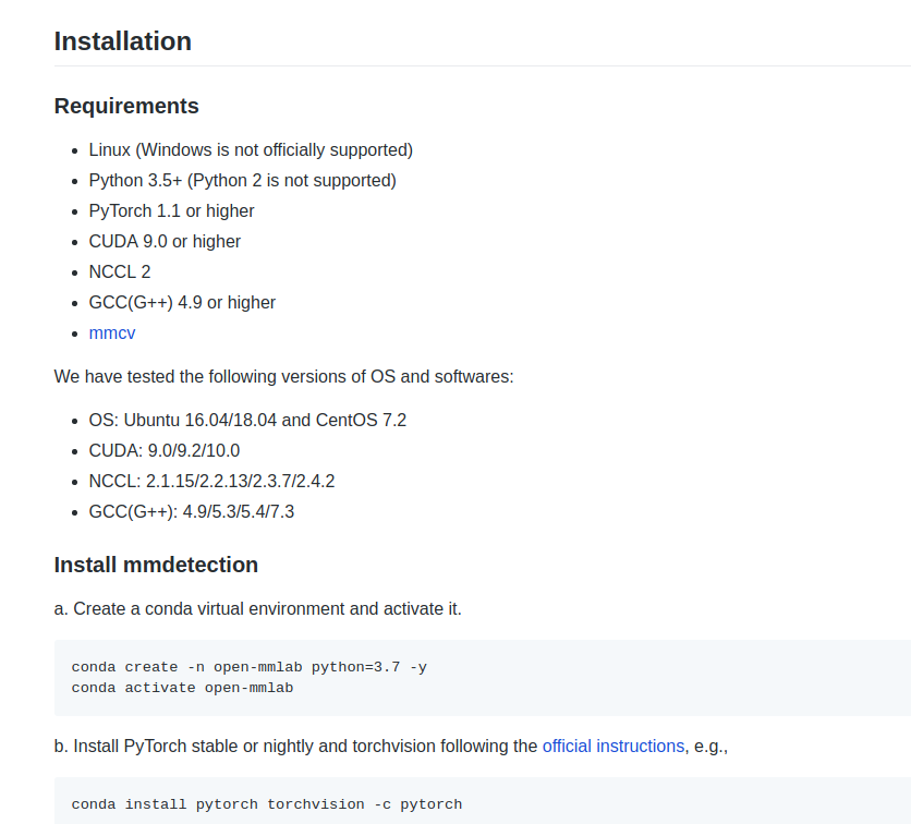 mmdetection(v1.0rc0)-GTX2080遇到的问题-安装测试保存_mmcv