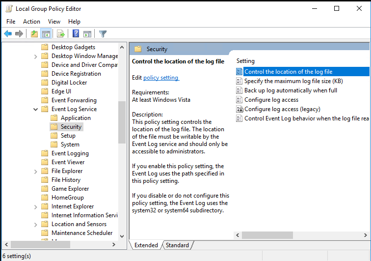 Windows Server 修改系统主机日志存储位置_computerconfiguration路径在哪-CSDN博客