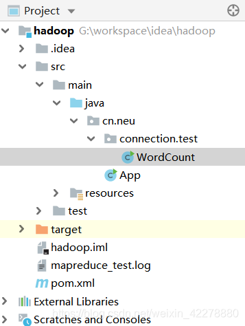 引入WordCount.java文件