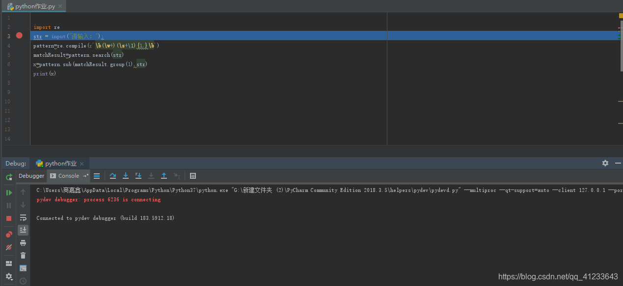 python3_python用正则表达式找出三个字母的单词-CSDN博客
