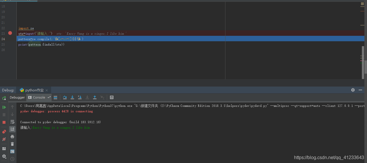 python3_python用正则表达式找出三个字母的单词-CSDN博客