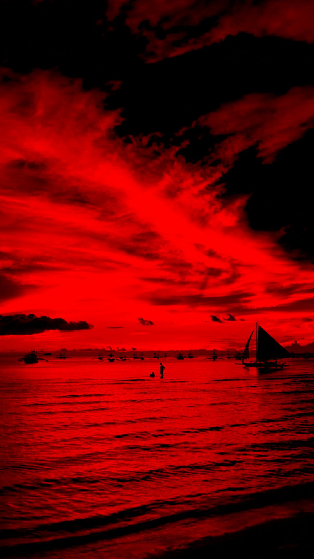 红色通道分量图像